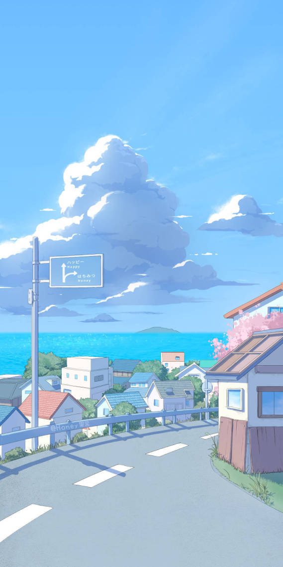 Fondo de pantalla de anime fresco